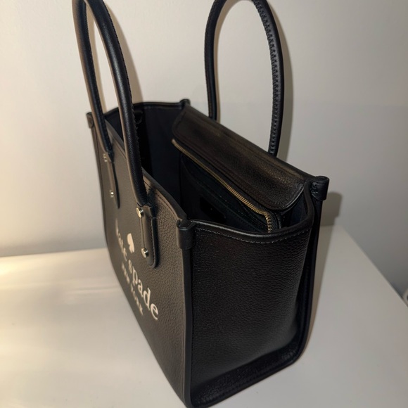 Kate Spade Black Satchel with Logo - Picture 2 of 7